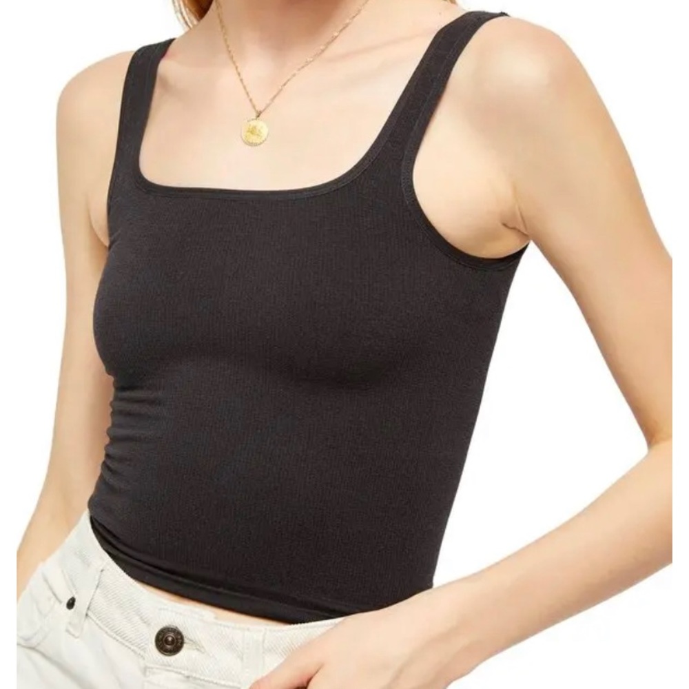 BDG Urban Outfitters Imogen Black Tank Top